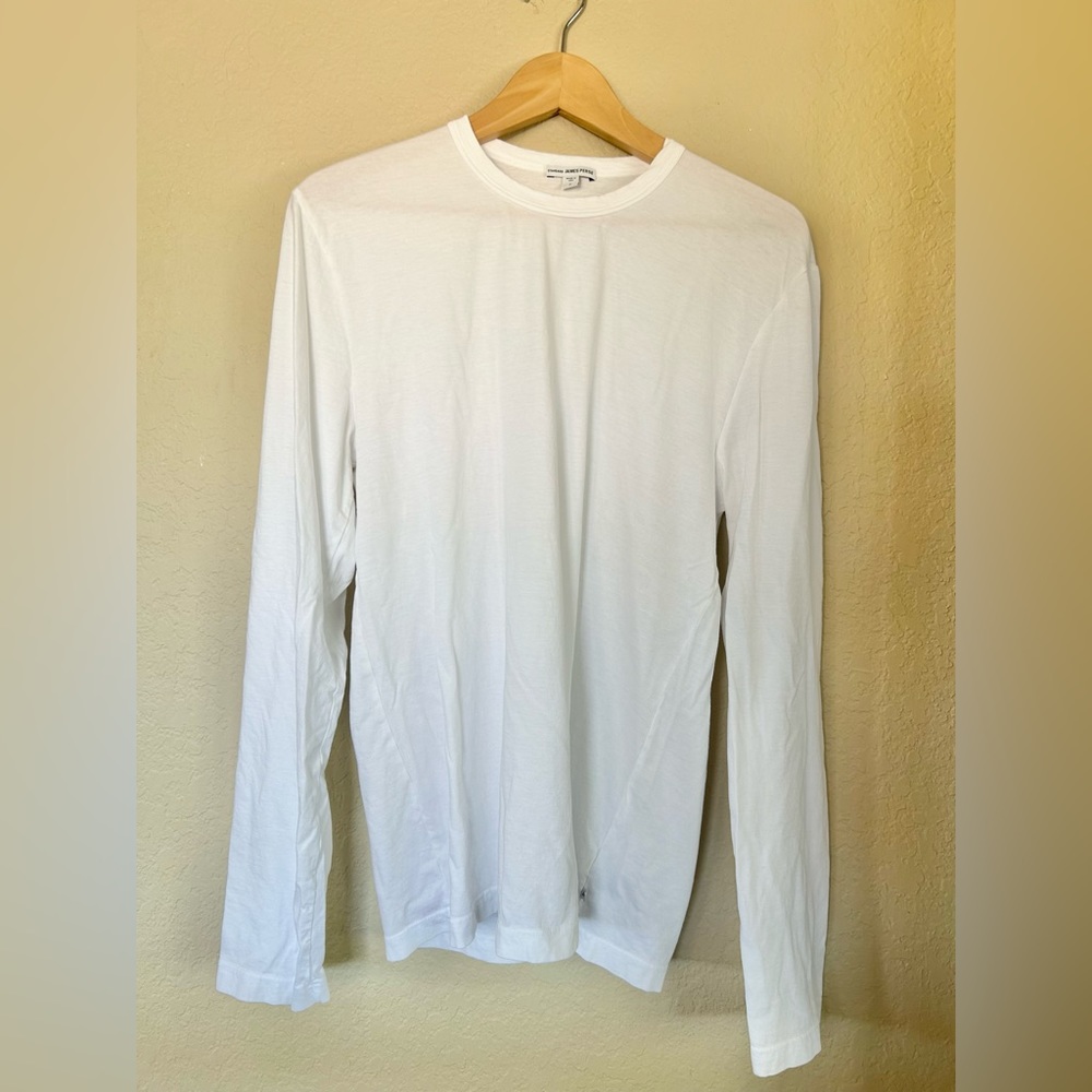 James Perse Crew Neck Long Sleeve Tee T-Shirt Size 2 & 3 (M & L)